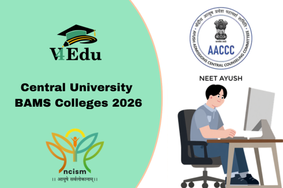 Central University BAMS Colleges in India 2026: Admission, Seats & Cutoff
