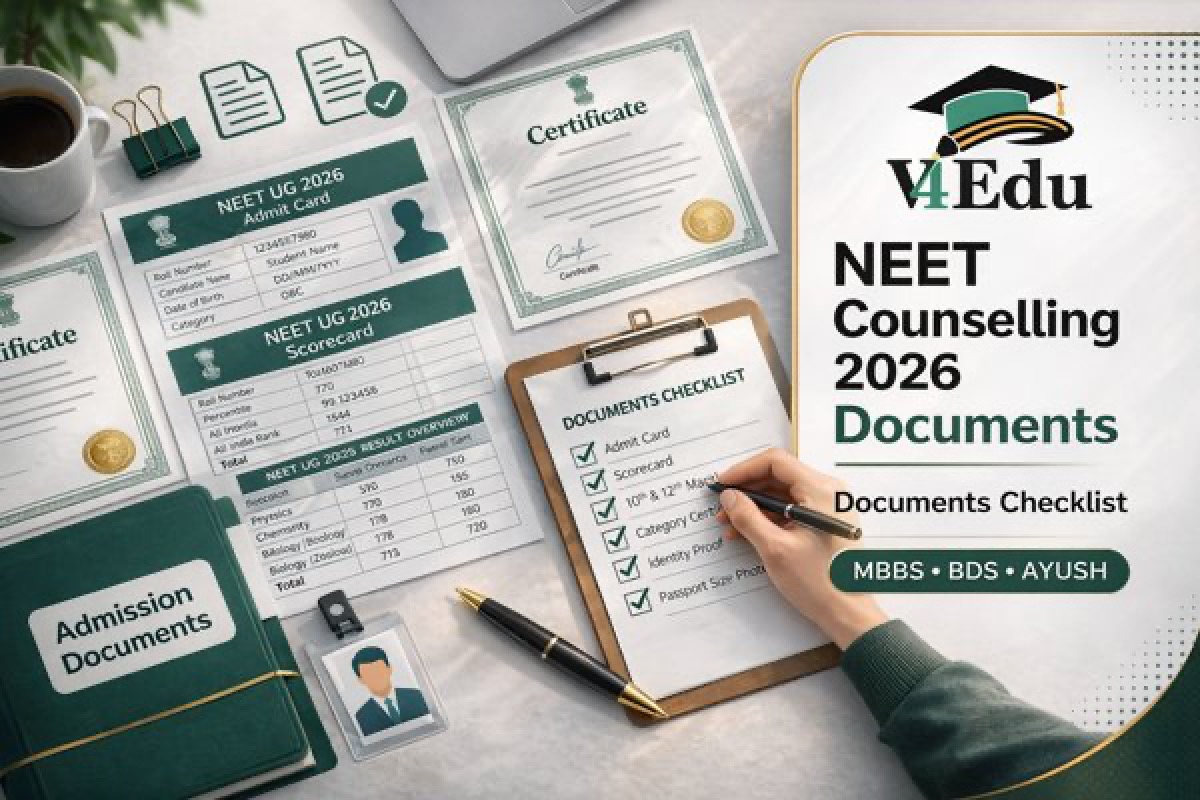 Documents Required for NEET UG Counselling 2026 – Complete Checklist